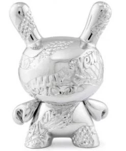 HausOfRex Looking Playing Loving Dunny New Money 5" Metal Art Figure Silver