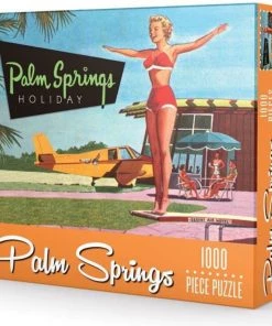HausOfRex Looking Playing Loving Puzzle "Palm Springs Holiday"