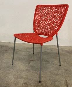 HausOfRex Dining Chairs Orange
