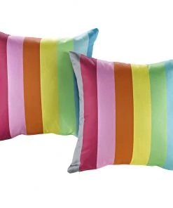 HausOfRex Decor & Accessories Indoor/Outdoor Pillow Rainbow