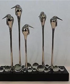 HausOfRex Looking Playing Loving Rare Vintage 1982 "GUYOL" Crystal Glass Art Sculpture