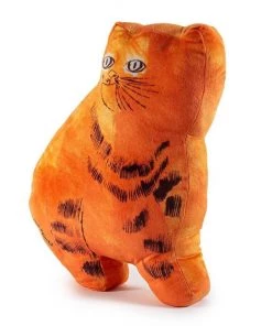 HausOfRex Decor & Accessories Andy Warhol Orange Sam The Cat Plush/Pillow