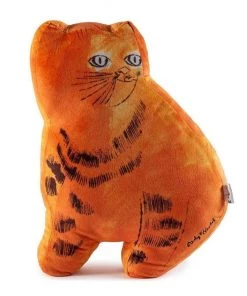 HausOfRex Decor & Accessories Andy Warhol Orange Sam The Cat Plush/Pillow