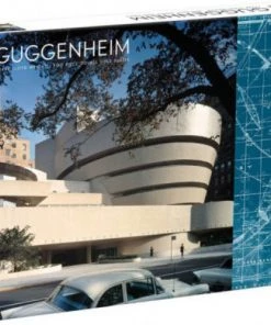 HausOfRex Looking Playing Loving Frank Lloyd Wright Guggenheim Double Sided 500 Piece Jigsaw Puzzle