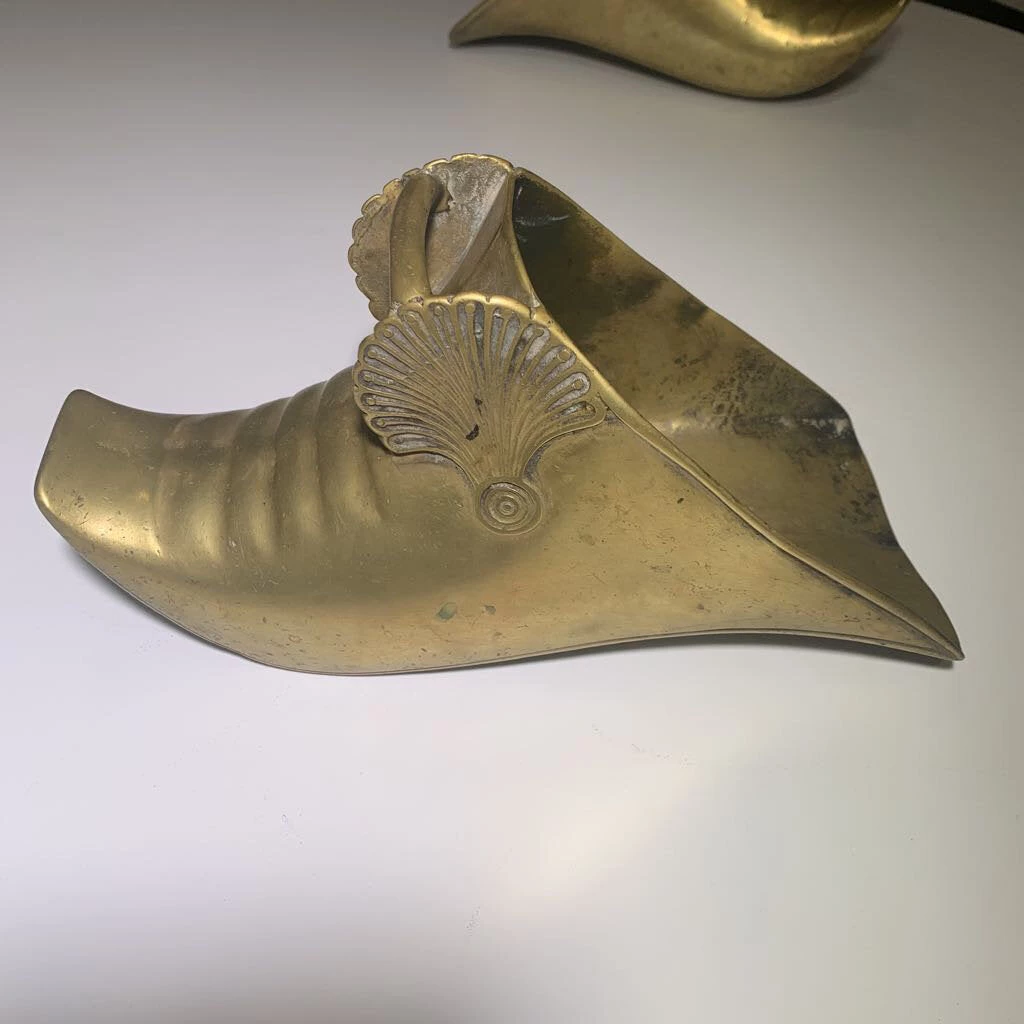 HausOfRex 19th Century Spanish Colonial 'Conquistador' Brass Stirrups - Pair Looking Playing Loving 3 HausOfRex 19th Century Spanish Colonial 'Conquistador' Brass Stirrups - Pair Looking Playing Loving