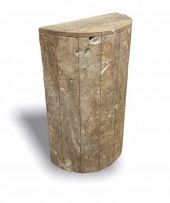 HausOfRex Travertine Loggia Pedestal Living