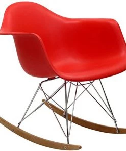 HausOfRex Living Charles Rocker Red