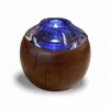 HausOfRex Orfeo Quagliata Purple Lamp With Recovered Wood By Rasttro
