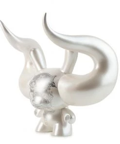 HausOfRex Dunny The White Devil 8" By GodMachine Looking Playing Loving 10 HausOfRex Dunny The White Devil 8