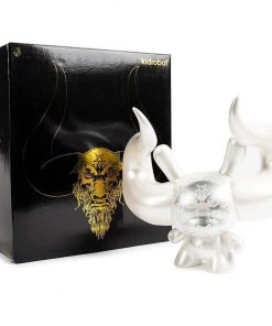 HausOfRex Dunny The White Devil 8" By GodMachine Looking Playing Loving