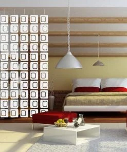 HausOfRex Looking Playing Loving Mobile Art Curtain: Coolsville / Far Out / 46 X 6