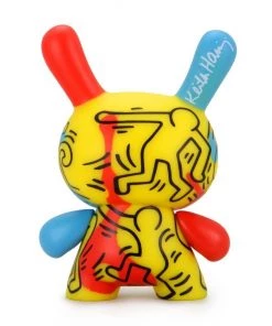 HausOfRex Keith Haring Dunny Mini Series Each Looking Playing Loving