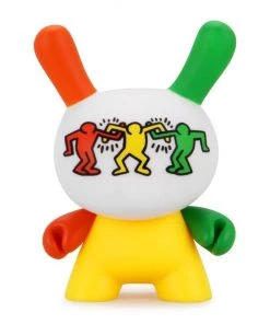 HausOfRex Keith Haring Dunny Mini Series Each Looking Playing Loving