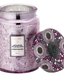 Voluspa JAPANESE PLUM BLOOM Large Jar Candle