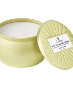 Voluspa PERUVIAN LIME JARDIN Petite Tin Candle