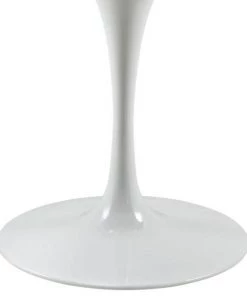 HausOfRex Tulip Table Dining / 48" Round / Faux Marble / White Base 5 HausOfRex Tulip Table Dining / 48