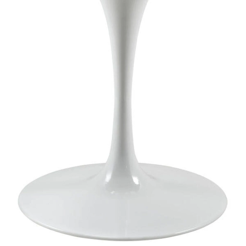 HausOfRex Tulip Table Dining / 48" Round / Faux Marble / White Base 3 HausOfRex Tulip Table Dining / 48" Round / Faux Marble / White Base
