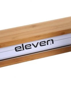 HausOfRex Texttime Bamboo Clock And Floating Shelf 3