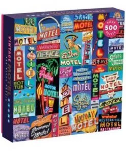 HausOfRex Vintage Motel Signs Puzzle