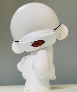 HausOfRex Face Mask By Trevor Wayne "Madonna Lips" Looking Playing Loving