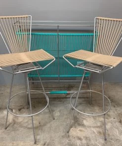 HausOfRex Vintage Spaghetti Outdoor Bar & Chairs Living