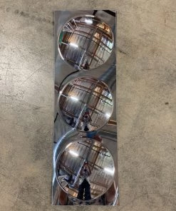 HausOfRex POP Art 3 Bubble Mirror 10.25" X 31.5" Living