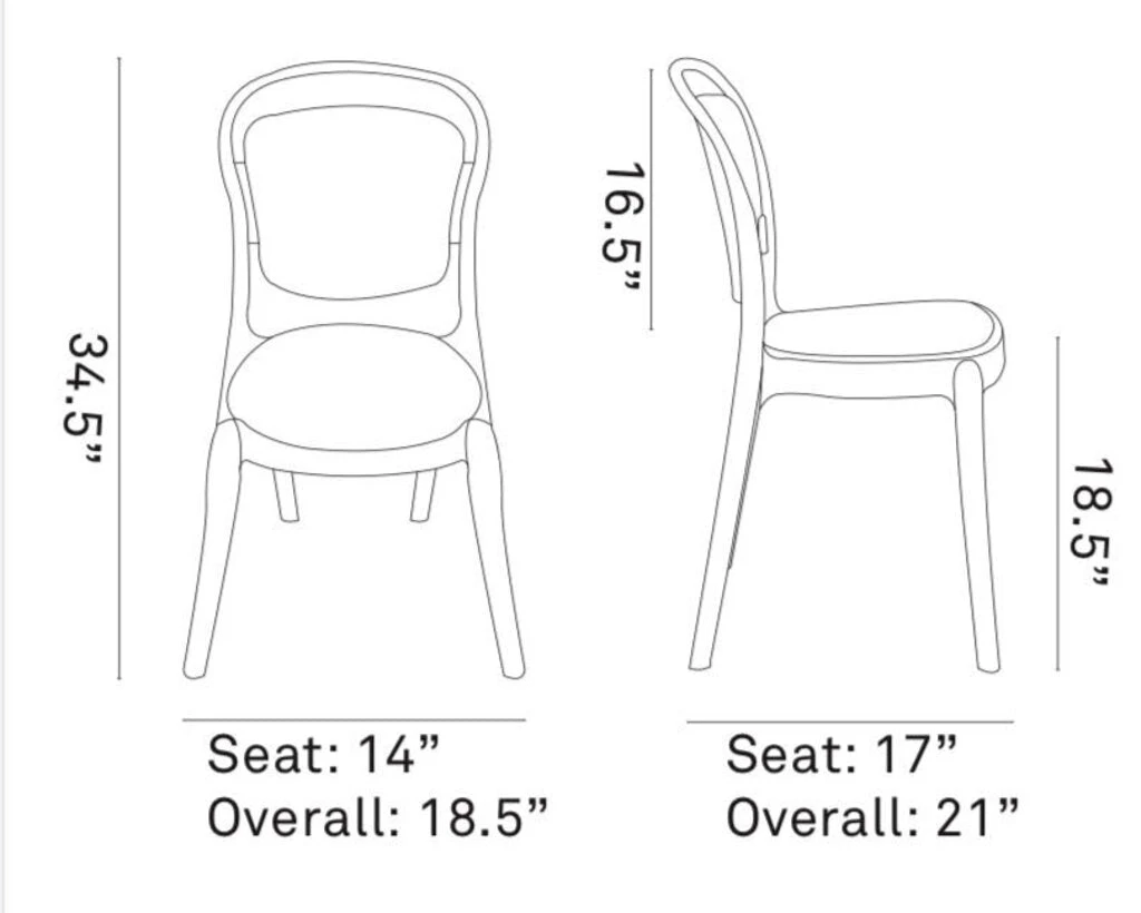 HausOfRex Klar Dining Side Chair 5 HausOfRex Klar Dining Side Chair