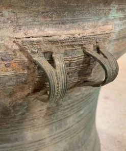 HausOfRex Thailand Vintage Patinated Bronze Rain Drum Looking Playing Loving