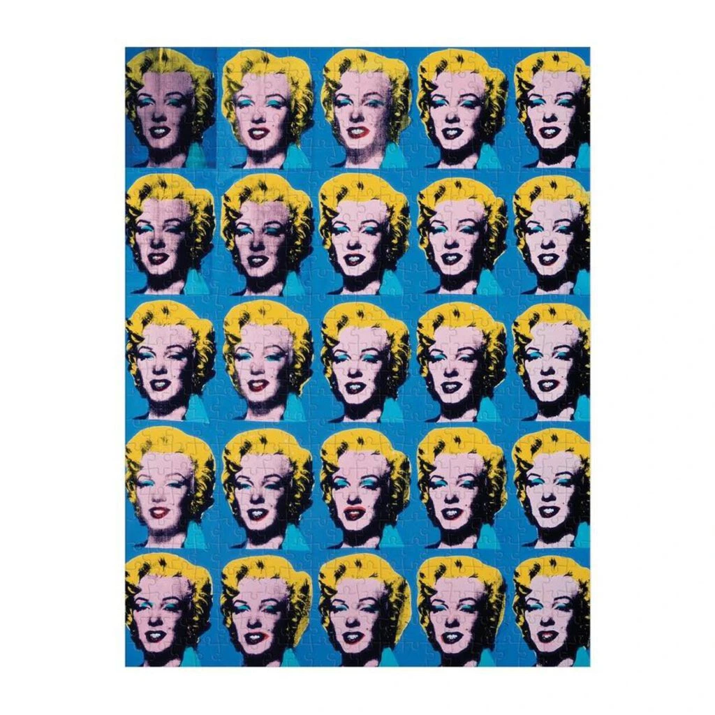HausOfRex Andy Warhol Marilyn 2-in-1 Double-Sided Puzzle 500 Pcs. 2 HausOfRex Andy Warhol Marilyn 2-in-1 Double-Sided Puzzle 500 Pcs.