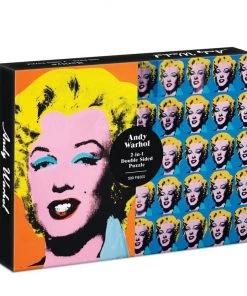 HausOfRex Andy Warhol Marilyn 2-in-1 Double-Sided Puzzle 500 Pcs.