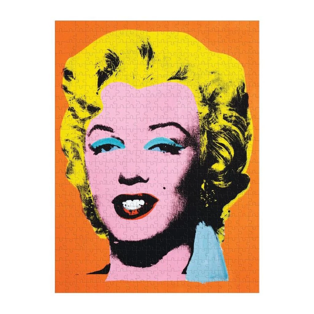 HausOfRex Andy Warhol Marilyn 2-in-1 Double-Sided Puzzle 500 Pcs. 3 HausOfRex Andy Warhol Marilyn 2-in-1 Double-Sided Puzzle 500 Pcs.