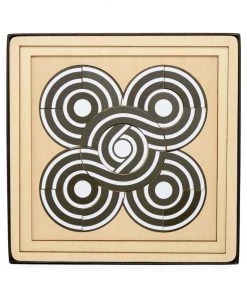 HausOfRex Looking Playing Loving Jonathan Adler Atlas 3 Layer Wood Puzzle