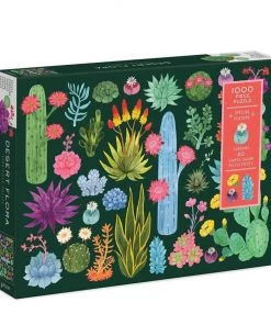 HausOfRex Looking Playing Loving Desert Flora 1000 Piece Puzzle