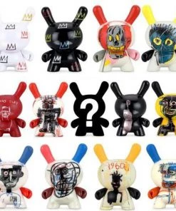 HausOfRex Basquiat Faces 3" Mini Dunny Series 2 Each 22 HausOfRex Basquiat Faces 3