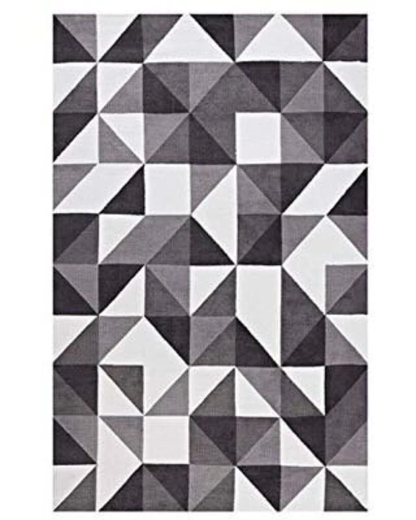 HausOfRex Geometric Triangle Area Rug 8' X 10' Living 2 HausOfRex Geometric Triangle Area Rug 8' X 10' Living