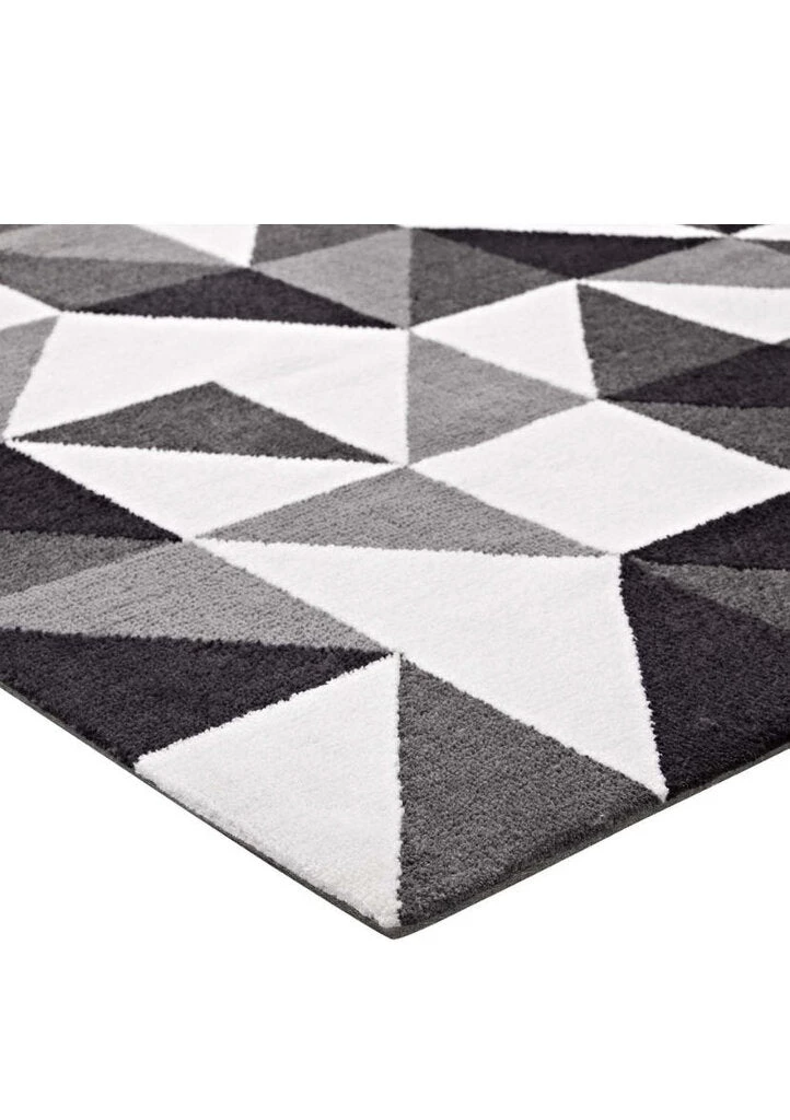 HausOfRex Geometric Triangle Area Rug 8' X 10' Living 3 HausOfRex Geometric Triangle Area Rug 8' X 10' Living